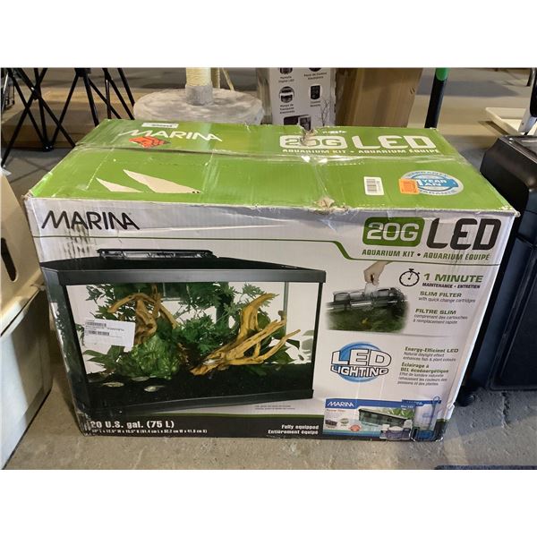 Marina 20 Gallon LED Aquarium Kit