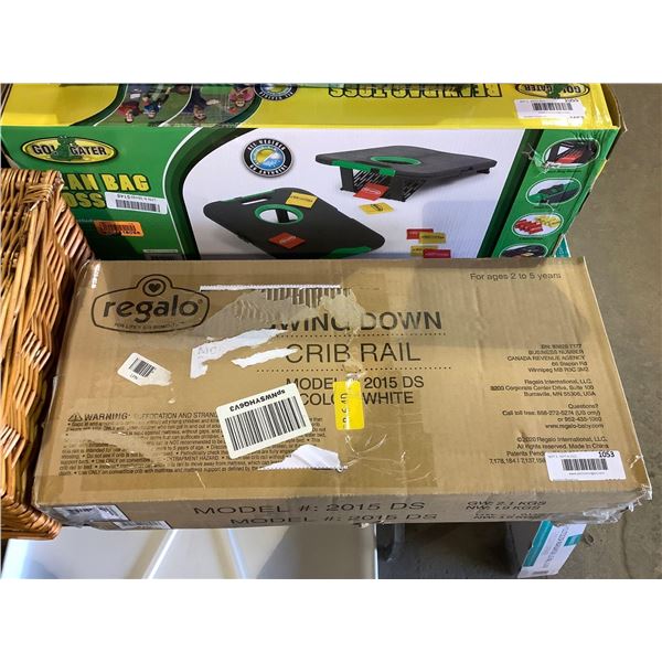 Regalo Swing Down Crib Rail - Model: 2015 DS