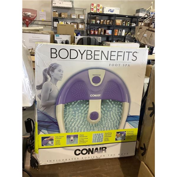 Conair Body Benefits Foot Spa