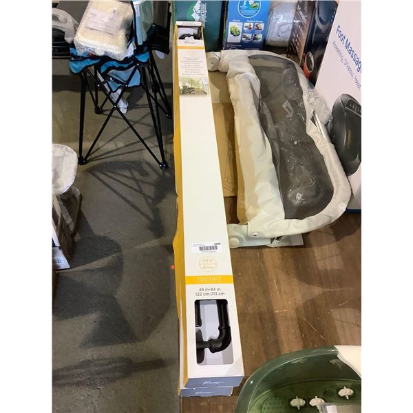 Kenney Tropez 5/8in Curtain Rod (48in-84in)