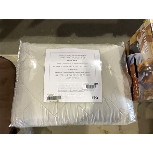 Hunter Queen Size Coverlet Set