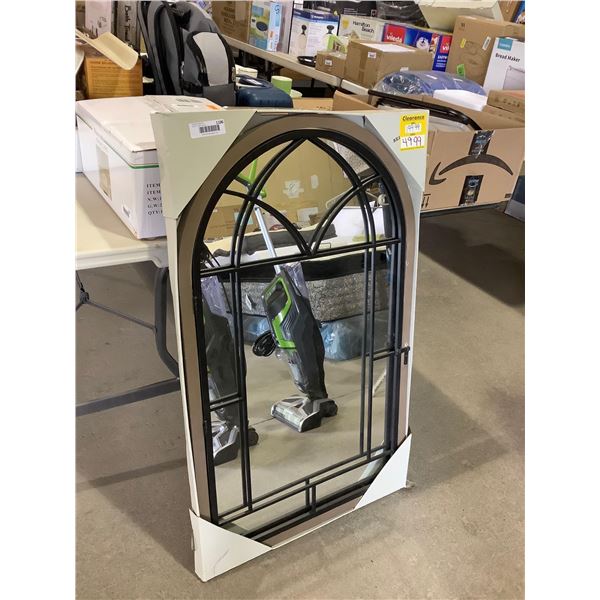 Bee & Willow Arch Window Pane Mirror (24in x 40in)