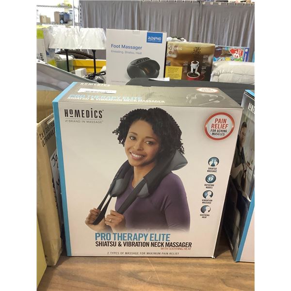 Homedics Pro Therapy Elite Shiatsu & Vibration Neck Massager w/ Heat