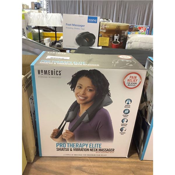 Homedics Pro Therapy Elite Shiatsu & Vibration Neck Massager w/ Heat