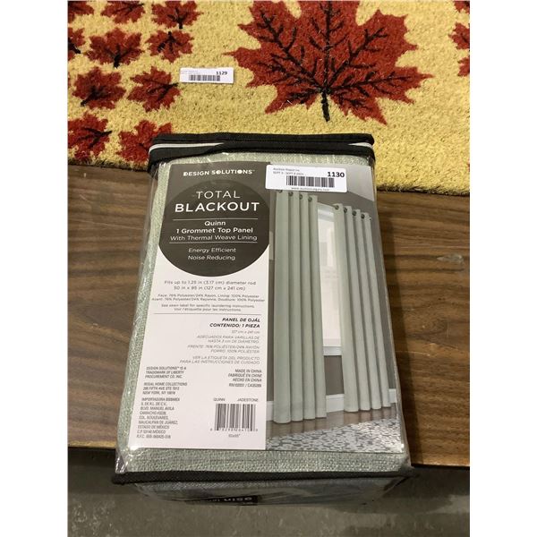 Design Solutions Total Blackout Quinn Grommet Top Panel (50in x 95in)