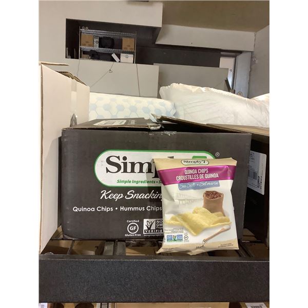 Case of Simply 7 Sea Salt Quinoa Chips (24 x 0.8oz)