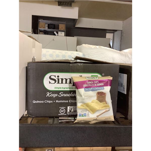 Case of Simply 7 Sea Salt Quinoa Chips (24 x 0.8oz)