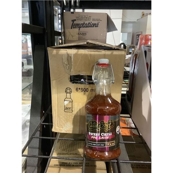 Case of Cattle Boyz Sweet Chili BBQ Sauce (6 x 500mL)