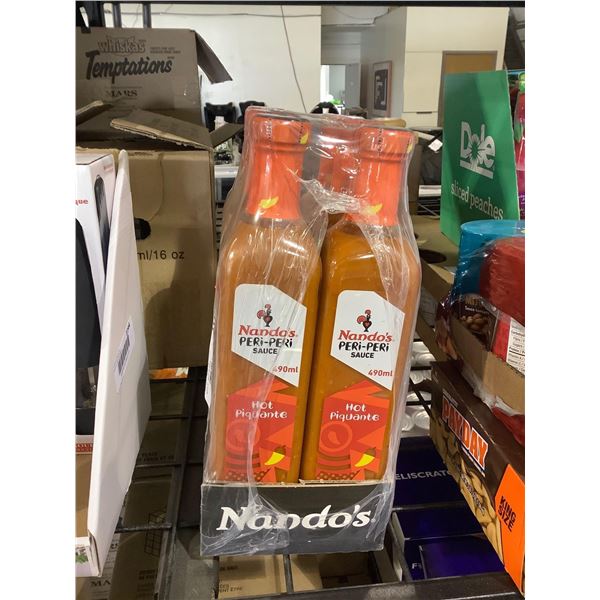 Nando's Peri-Peri Hot Sauce (6 x 490mL)