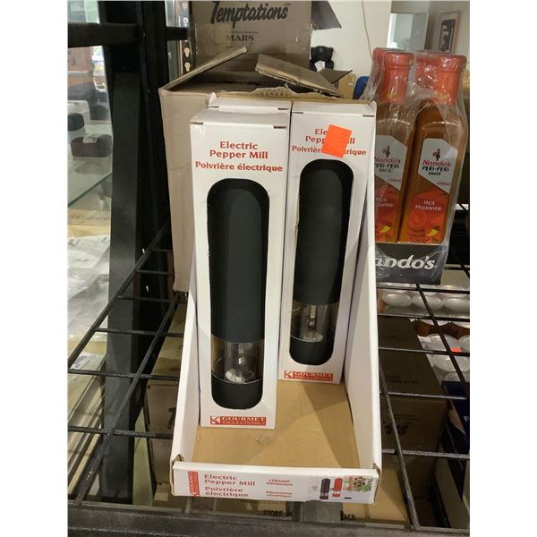Gourmet Tools Electric Pepper Mill Lot of 3