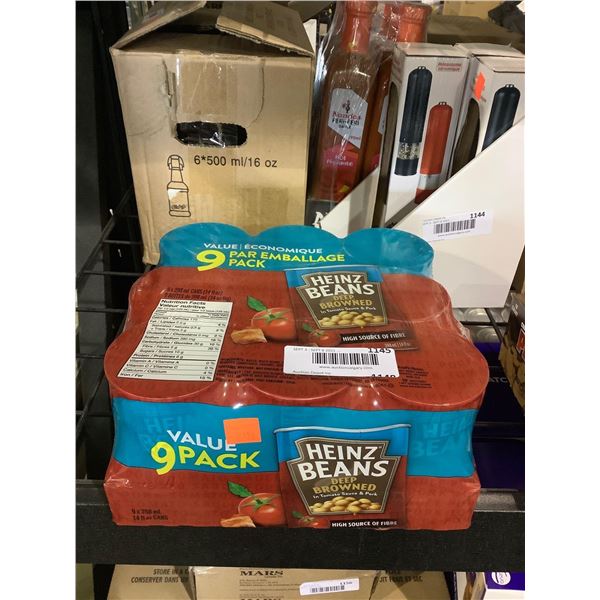 Heinz Beans in Tomato Sauce & Pork (9 x 398mL)