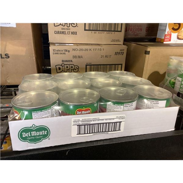 Case of Del Monte Shredded Carrots (12 x 398mL)