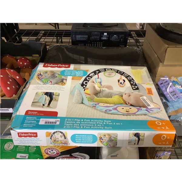 Fisher-Price 2-in-1 Flip & Fun Activity Gym