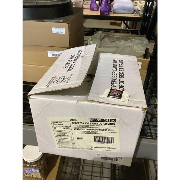 Case of Shoeless Joe's Mini Scotch Mints (2.7kg)