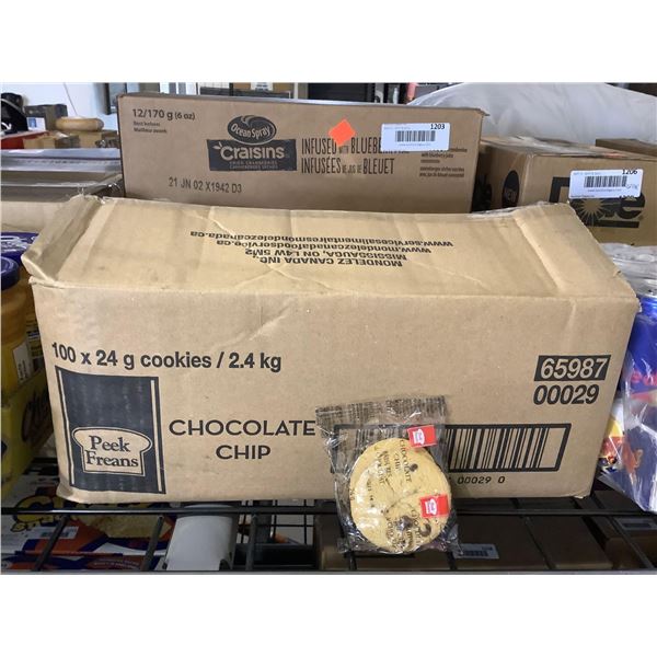 Case of Peak Freans Chocolate Chip Cookies (100 x 24g)