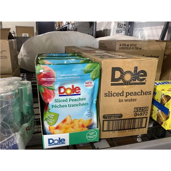 Case of Dole Sliced Peaches in Water (8 x 382mL)