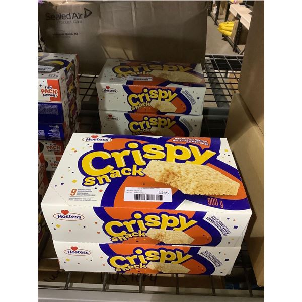 Hostess Crispy Snack Marshmallow Bars (900g) Lot of 2
