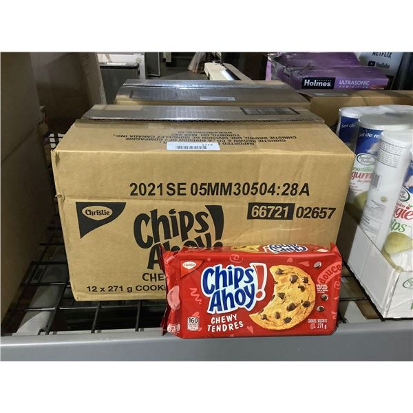 Case of Chips Ahoy! Chewy Chocolate Chip Cookies (12 x 271g)