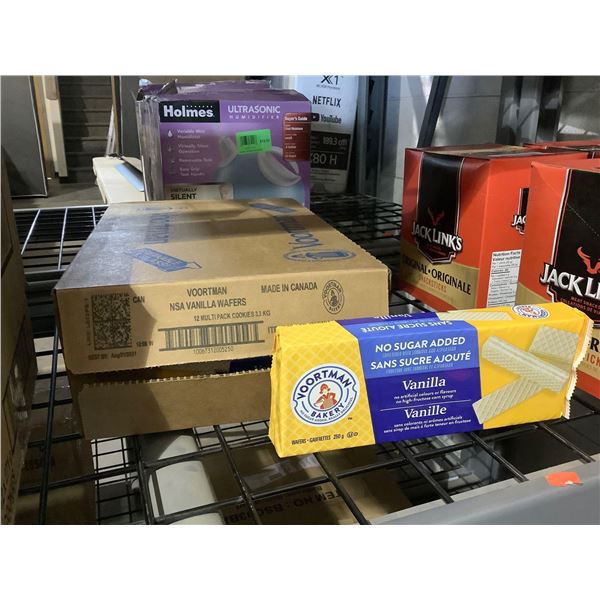 Case of Voortman Vanilla Wafers (12 x 250g)