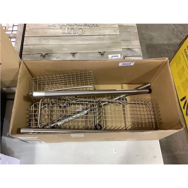 Wire Tension Rod Corner Shower Caddy