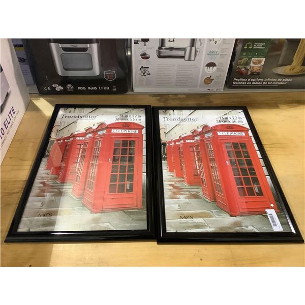 Trendsetter Picture Frame (14in x 22in) Lot of 2