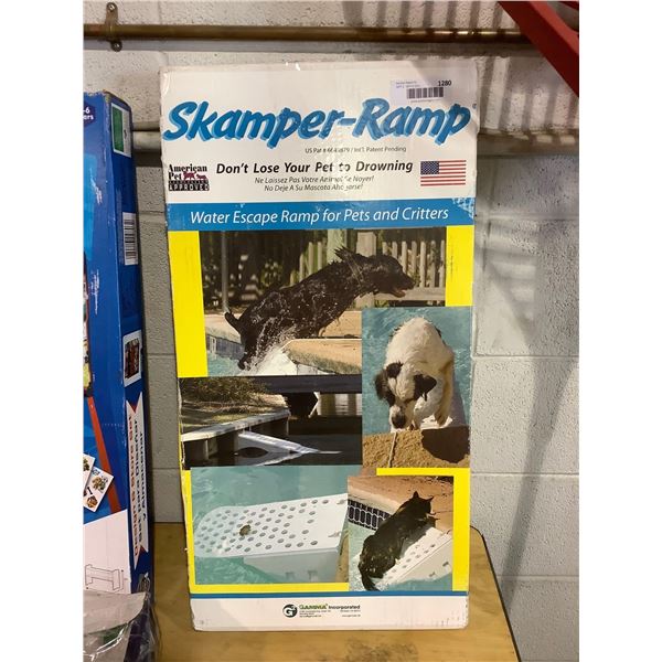 Skamper-Ramp Water Escape Ramp for Pets and Critters