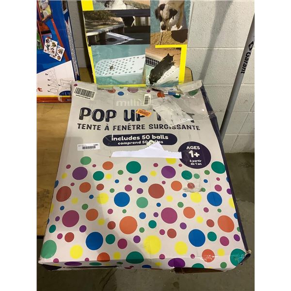 Milliard Kid's Pop up Tent w/ 50 Balls