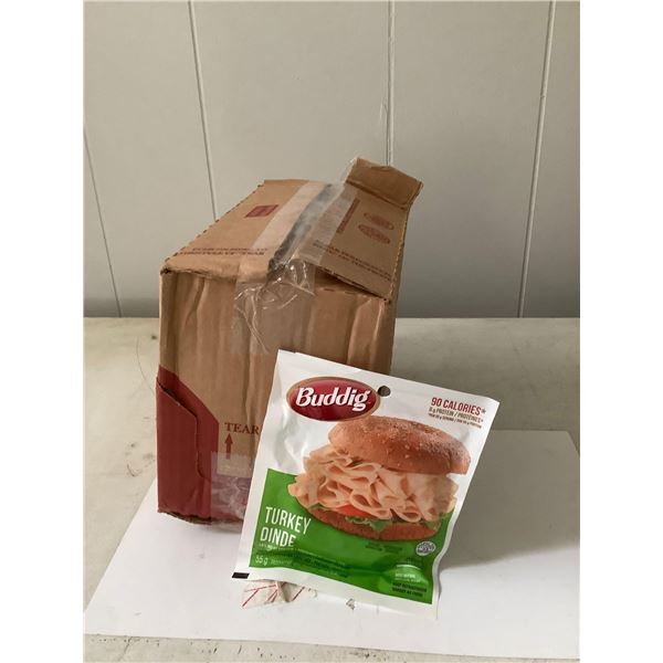 Case of Frozen Buddig Sliced Turkey (30 x 55g)