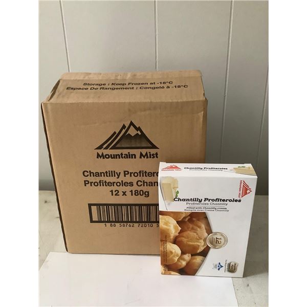 Case of Mountain Mist Chantilly Profiteroles (12 x 180g)