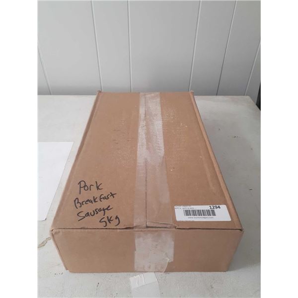Case of Frozen Pork Sausages (5kg)