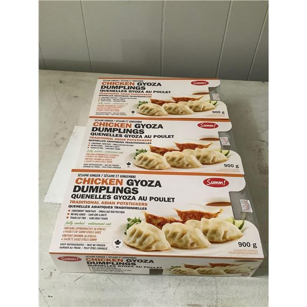 Frozen Summ Sesame Ginger Chicken Gyoza Dumplings (3 x 900g)