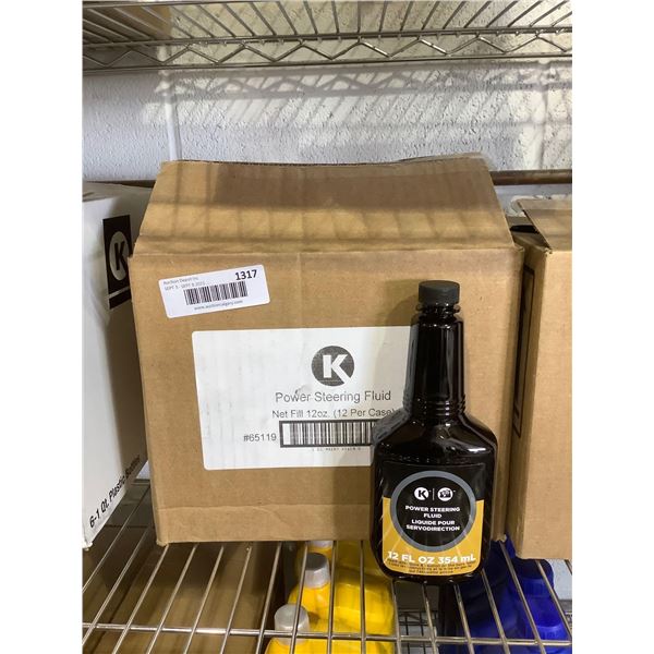 Case of Circle K Power Steering Fluid (12 x 354mL)