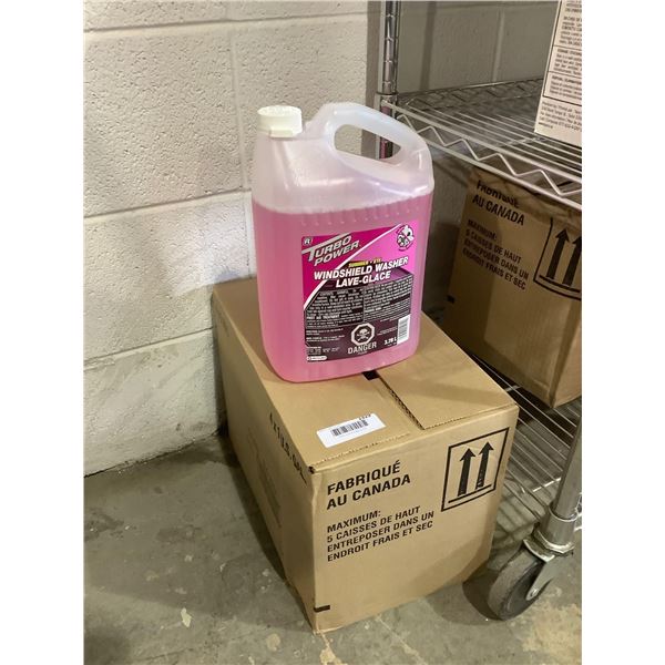 Case of Turbo Power Summer Windshield Washer Bug Wash (4 x 3.78L)