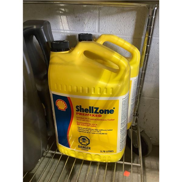 ShellZone Premixed Antifreeze/Coolant (2 x 3.78L)