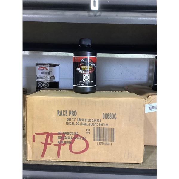Case of Race Pro Brake Fluid Dot 3 (12 x 355mL)