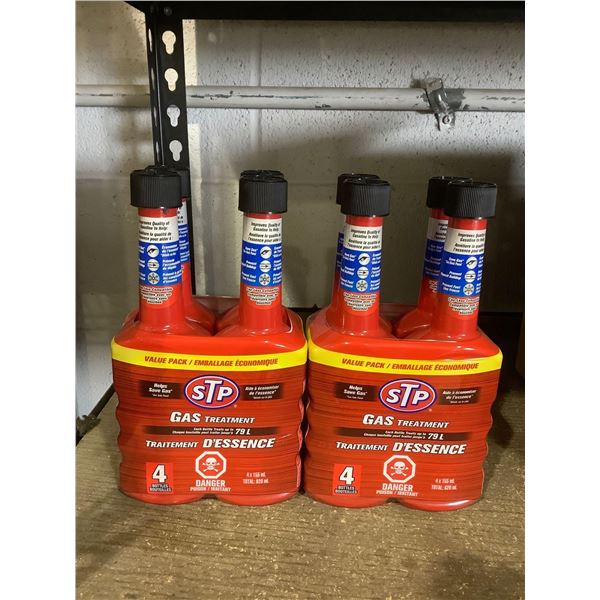 STP Gas Treatment (4 x 155mL) Lot of 2