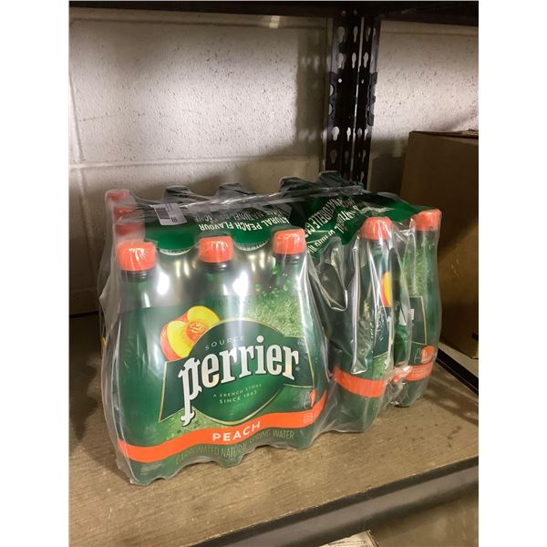 Case of Perrier Peach Carbonated Natural Spring Water (20 x 500mL)
