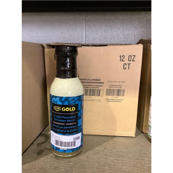 Case of Co-Op Gold Truffle Flavored Parmesan Ranch Salad Dressing (6 x 350mL)