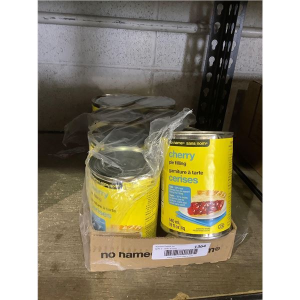 Case of No Name Cherry Pie Filling (8 x 540mL)
