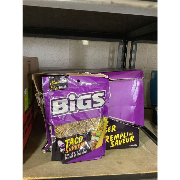 Case of Bigs Taco Supreme Sunflower Seeds (8 x 140g)