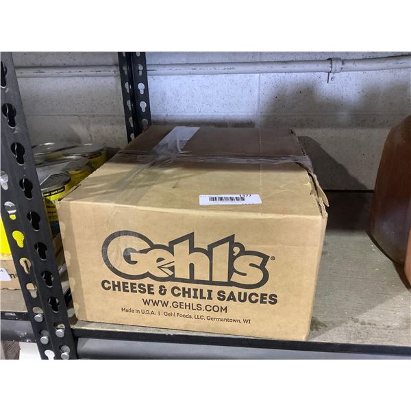 Case of Sharp Cheddar Cheese Sauce (9.1kg)