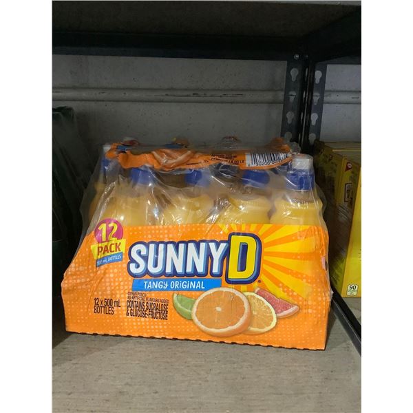 Case of Sunny D Tangy Original (12 x 500mL)