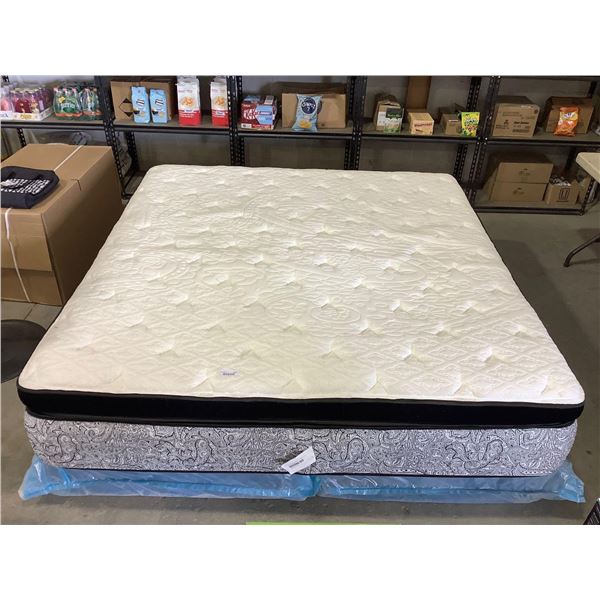 King Size Mattress w/ Bow Spring
