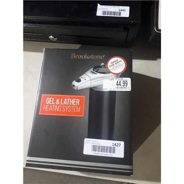 Brookstone Shaving Gel & Leather Heating System