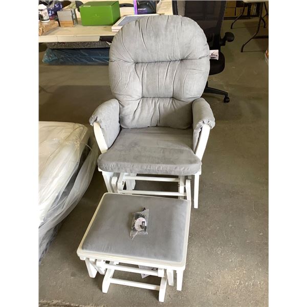 Rocking Chair w/ Foot Stool