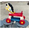 Image 7 : THREE STOOLS AND A FISHER-PRICE HORSE