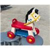 Image 8 : THREE STOOLS AND A FISHER-PRICE HORSE