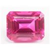 Image 1 : 15.15ct Emerald Cut Pink Natural Ruby GGL