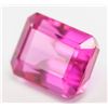 Image 2 : 15.15ct Emerald Cut Pink Natural Ruby GGL