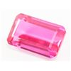 Image 2 : 21.00ct Emerald Cut Pink Natural Ruby GGL